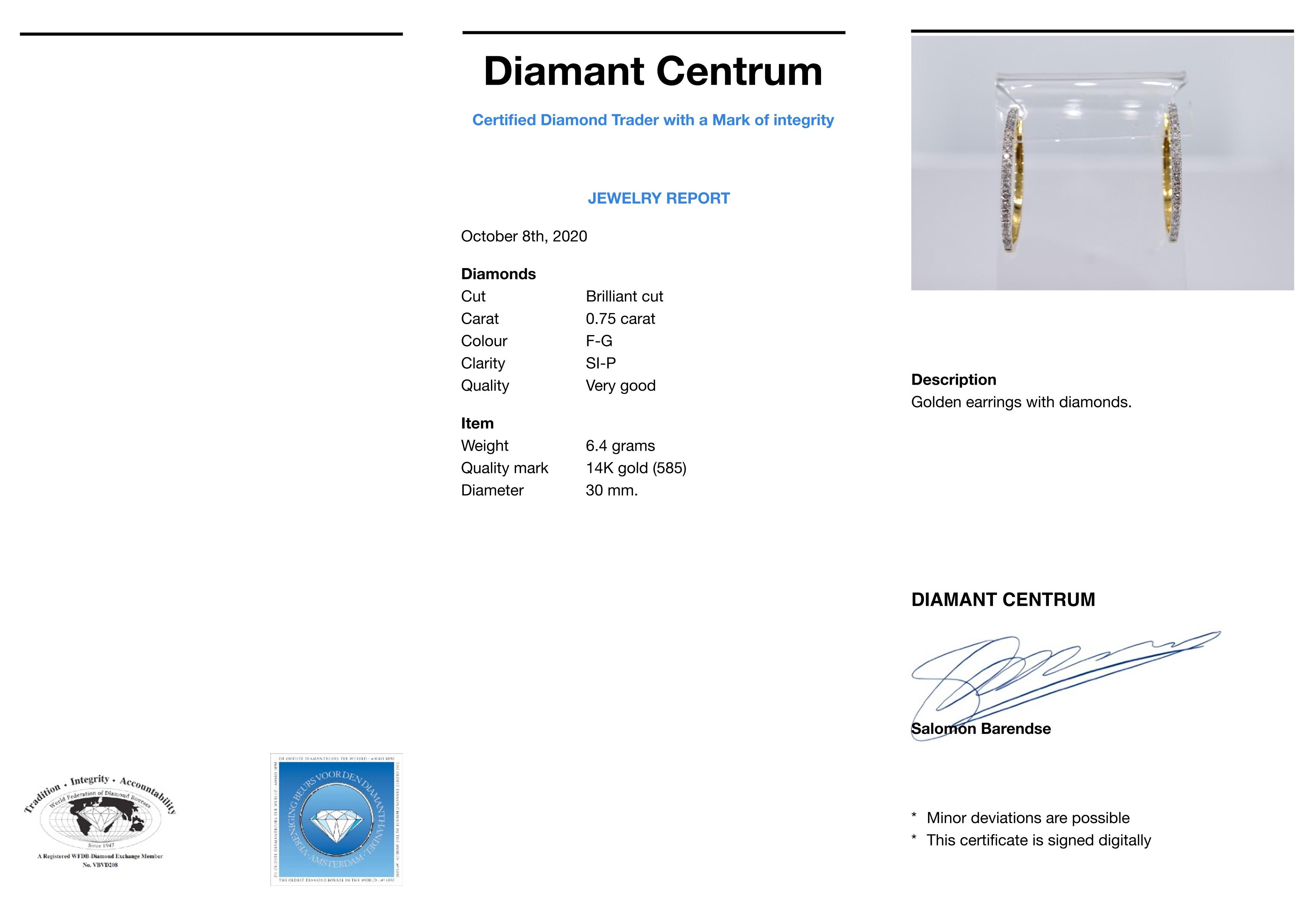 foto 7 Oorbellen diamant